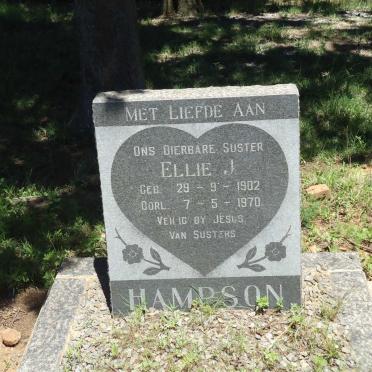 HAMPSON Ellie J. 1902-1970