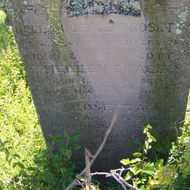 SCOTT Hellen Grace 1881-1886 :: SCOTT Rosetta 1883-1884