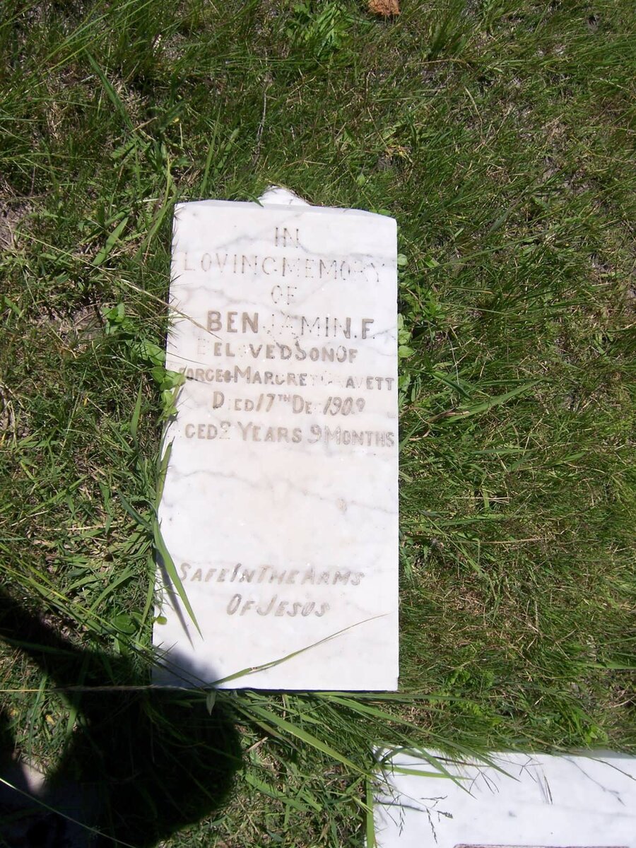 GRAVETT Benjamin -1909