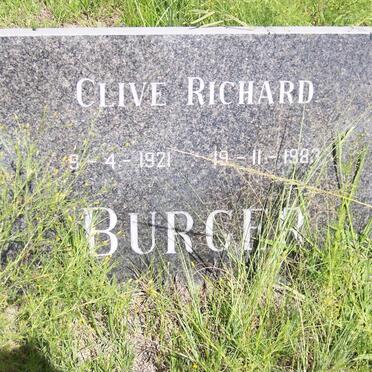 BURGER Clive Richard 1921-1983
