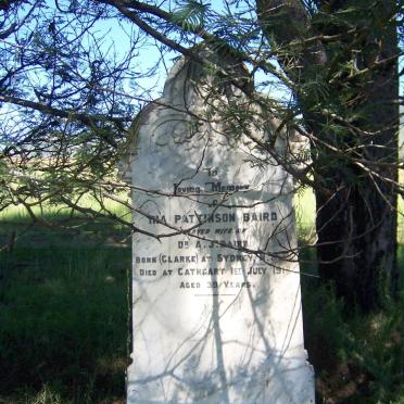 BAIRD Ina Pattinson nee CLARKE 18??-1918