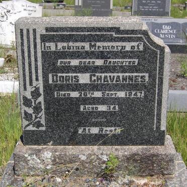 CHAVANNES Doris -1947