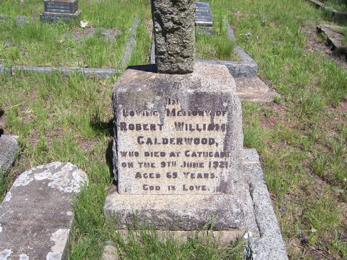 CALDERWOOD Robert William -1921 &amp; Ellen Janet HANCOCK -1924