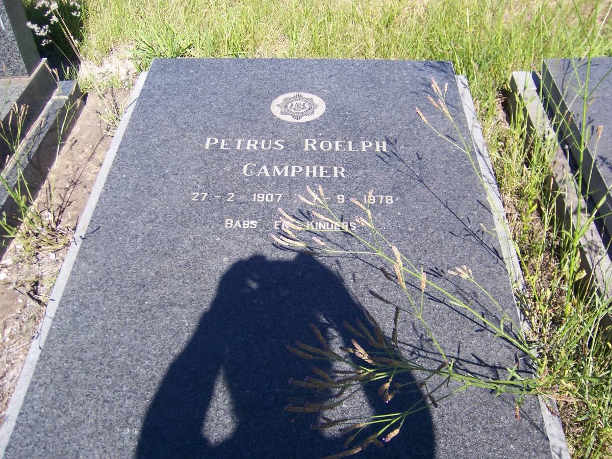 CAMPHER Petrus Roelph 1907-1978