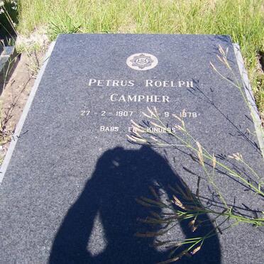 CAMPHER Petrus Roelph 1907-1978