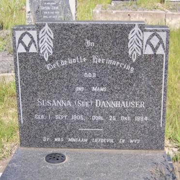 DANNHAUSER Susanna 1905-1994