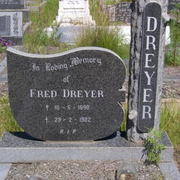 DREYER Fred 1890-1982