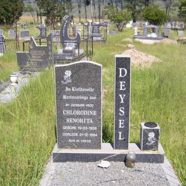 DEYSEL Chlorodine Senorita 1936-1984