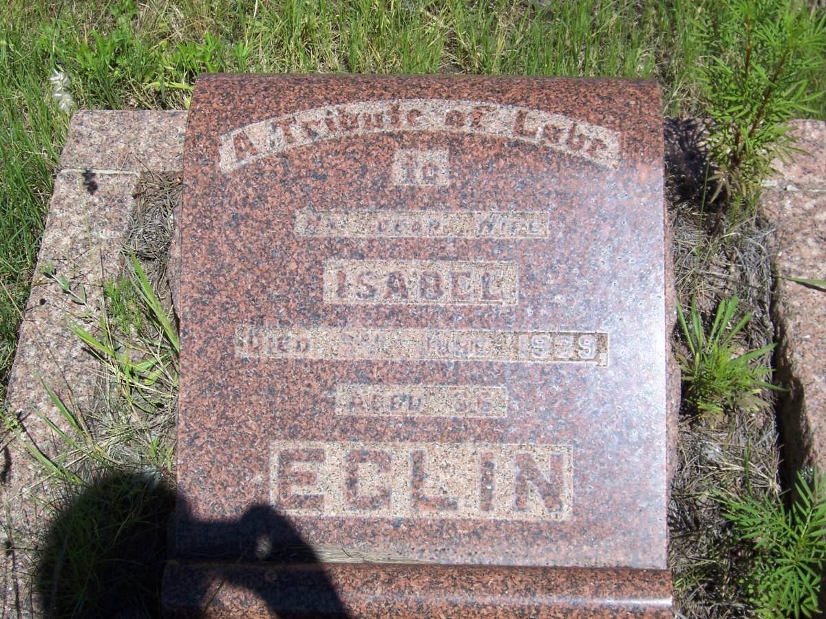 EGLIN Isabel -1939