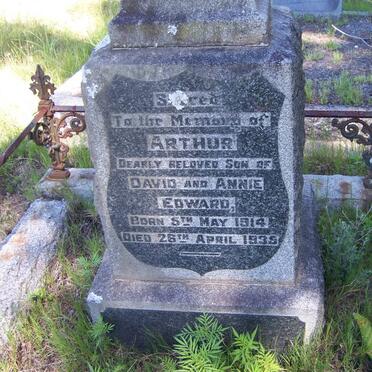 EDWARD Arthur 1914-1935