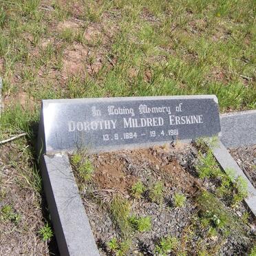 ERSKINE Dorothy Mildred 1894-1981