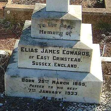 EDWARDS Elias James 1865-1933 &amp; Helena Susan GREEN 1871-1947