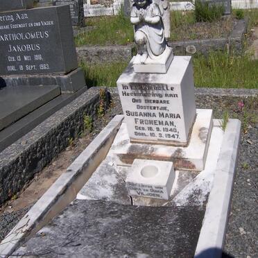 FRONEMAN Susanna Maria 1940-1947