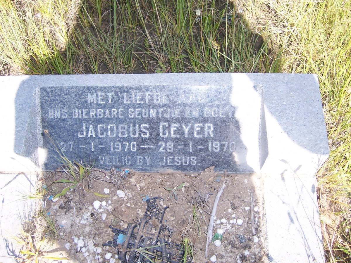 GEYER Jacobus 1970-1970