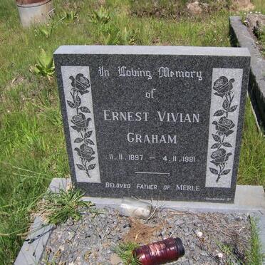 GRAHAM Ernest Vivian 1897-1981