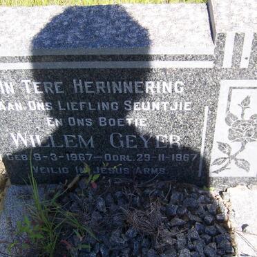 GEYER Willem 1967-1967