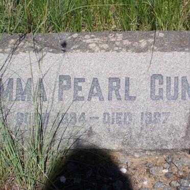 GUNN James N.W. 1882-1947 &amp; Emma Pearl 1894-1967