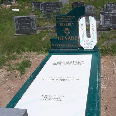 GENADE Beverly 1968-2007