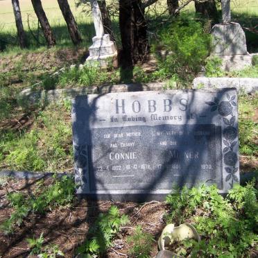HOBBS Milner 1898-1970 &amp; Connie 1902-1976
