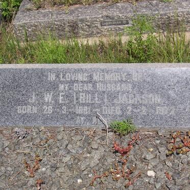 JACKSON J.W.E. 1891-1972