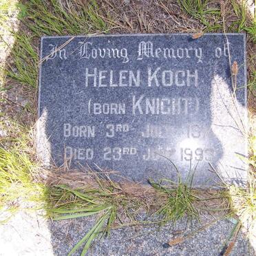 KOCH Helen nee KNIGHT 1914-1993