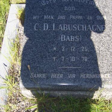 LABUSCHAGNE C.D. 1925-1978