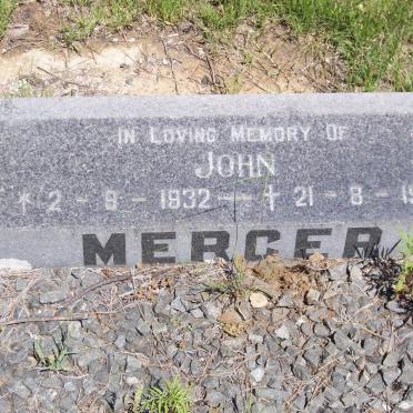 MERCER John 1932-1974