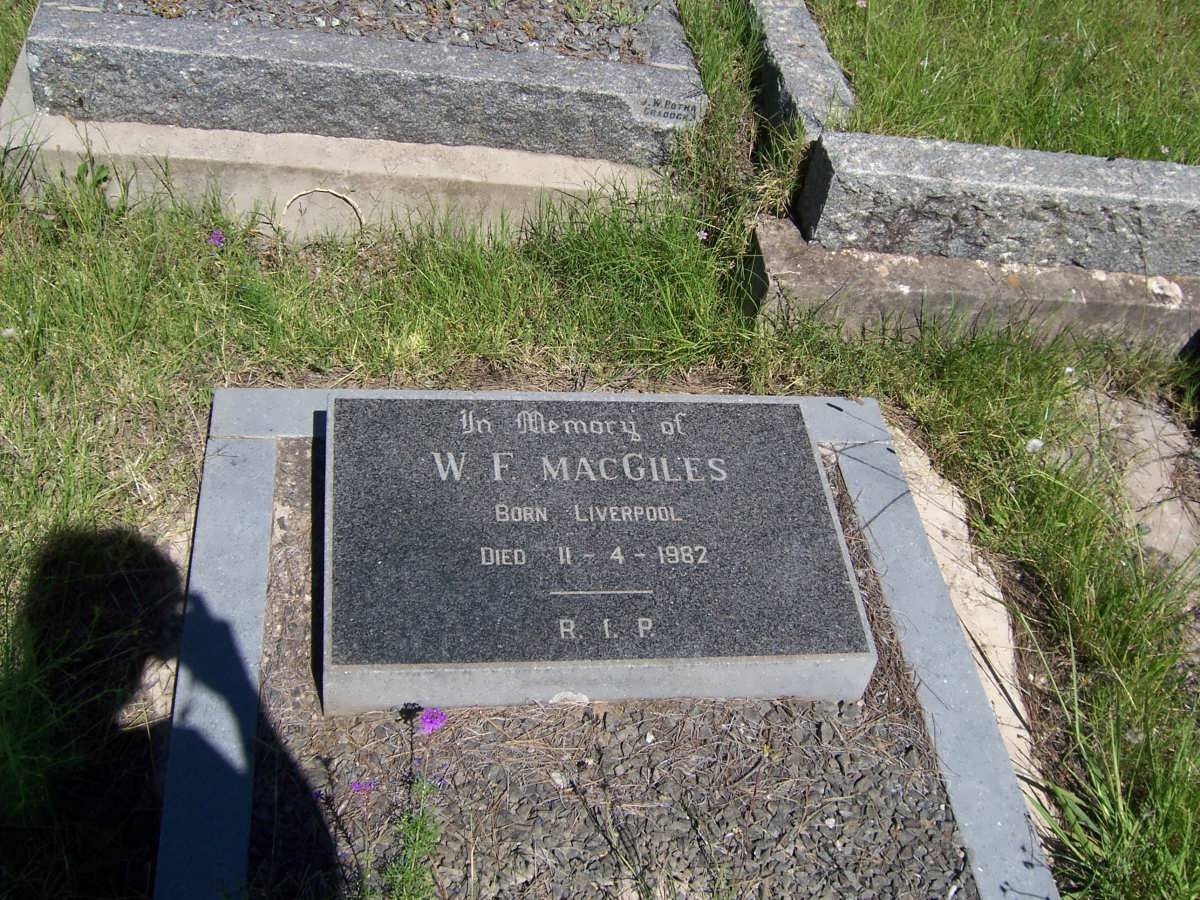 MacGILES W.F. -1982