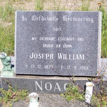 NOACK Joseph William 1927-1985