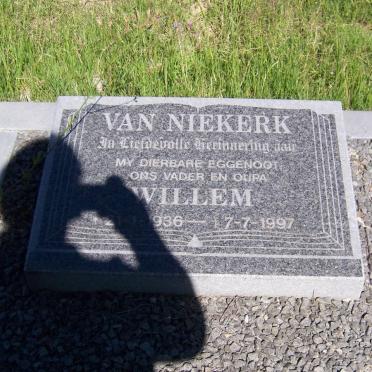 NIEKERK Willem, van 1936-1997
