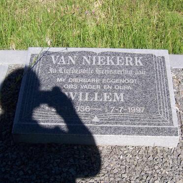 NIEKERK Willem, van 1936-1997