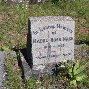 NASH Mabel Rose 1878-1960