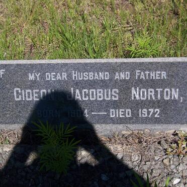 NORTON Gideon Jacobus 1904-1972 &amp; Jessie Robson 1905-1975