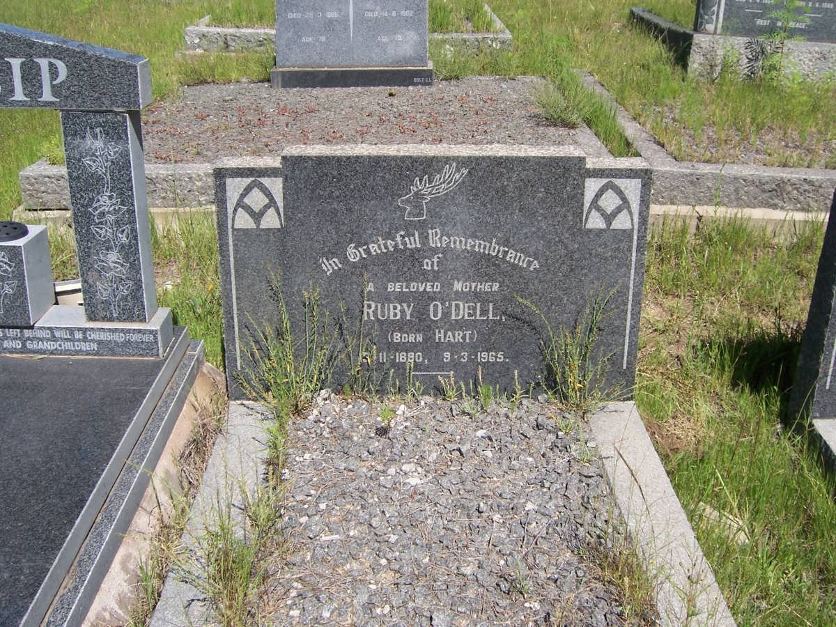 O'DELL Ruby nee HART 1880-1965