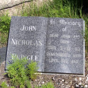 PRINGLE John Nicholas -1983