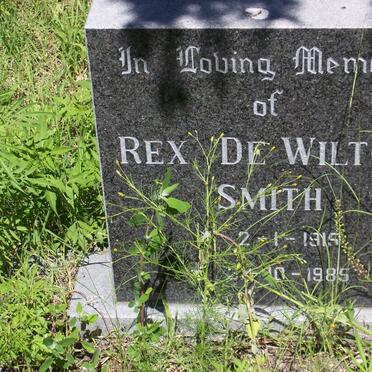 SMITH Rex de Wilton 1915-1985