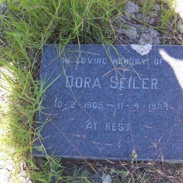 SEILER Dora 1905-1984