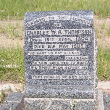 THOMPSON Charles W.A. 1864-1935
