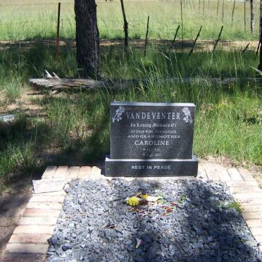 VENTER Caroline, van de 1936-1997