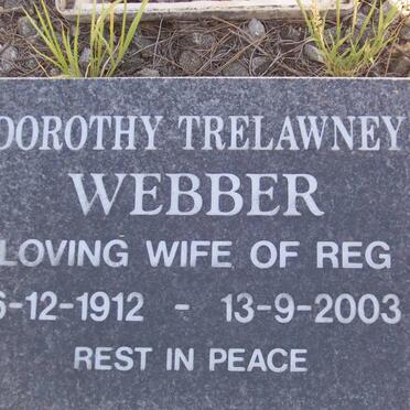 WEBBER Dorothy Trelawney 1912-2003
