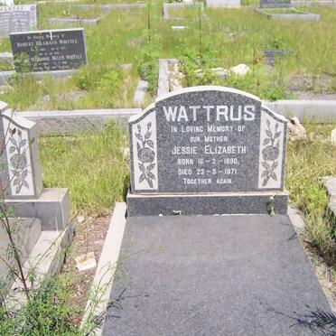 WATTRUS Jessie Elizabeth 1890-1971