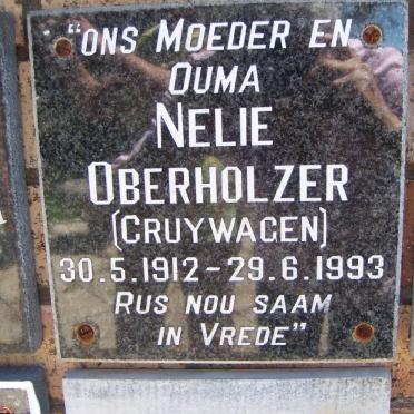 OBERHOLZER Nelie nee CRUYWAGEN 1912-1993