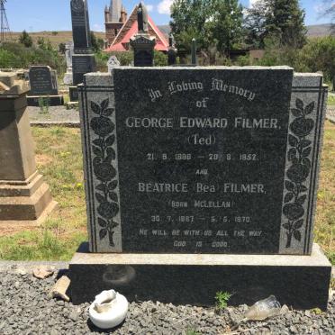 FILMER George Edward 1888-1952 &amp; Beatrice McLENNAN 1887-1970
