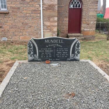 MUNDELL Owen Brian 1885-1961 &amp; Helen Margaret OHLSSON 1889-1963