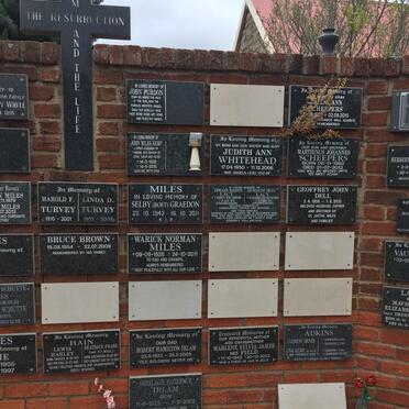 2. Middle view of wall