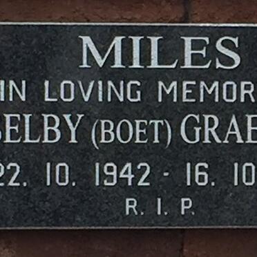 MILES Selby Graedon 1942-2011