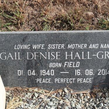 GREEN Peter, HALL 1941-2019 &amp; Gail Denise FIELD 1940-2014