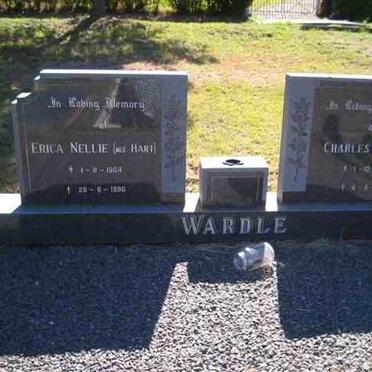 WARDLE Charles Rogers 1904-1987 &amp; Erica Nellie HART 1904-1998