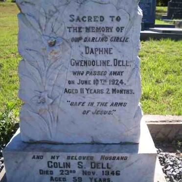 DELL Colin S.  -1946 :: DELL Daphne Gwendoline  -1924