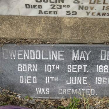 DELL Gwendoline May 1888-1960